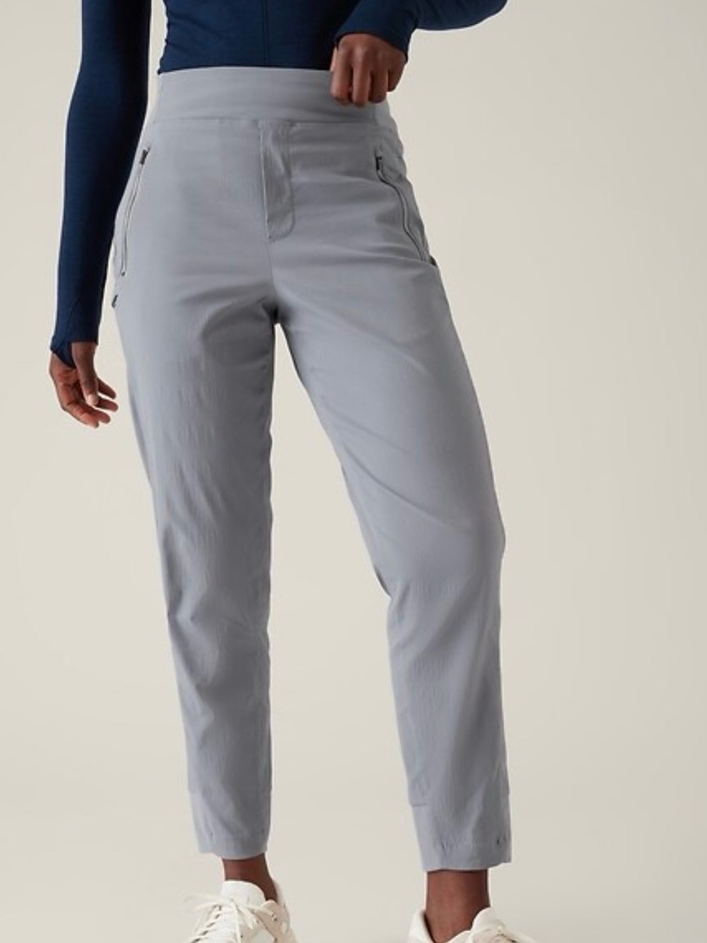 Athleta Trekkie North High Rise Jogger Storm Cloud 16